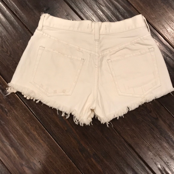 Free People Daisy Chain Distressed Shorts - Picture 5 of 6